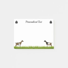 Personalisierte nigerianische Zwerg Post-it Klebezettel