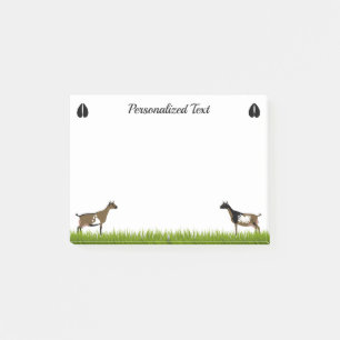 Personalisierte nigerianische Zwerg Post-it Klebezettel