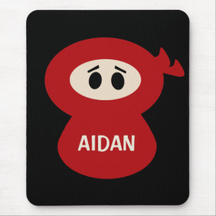 Personalisierte Ninja Mousepad für Kinder