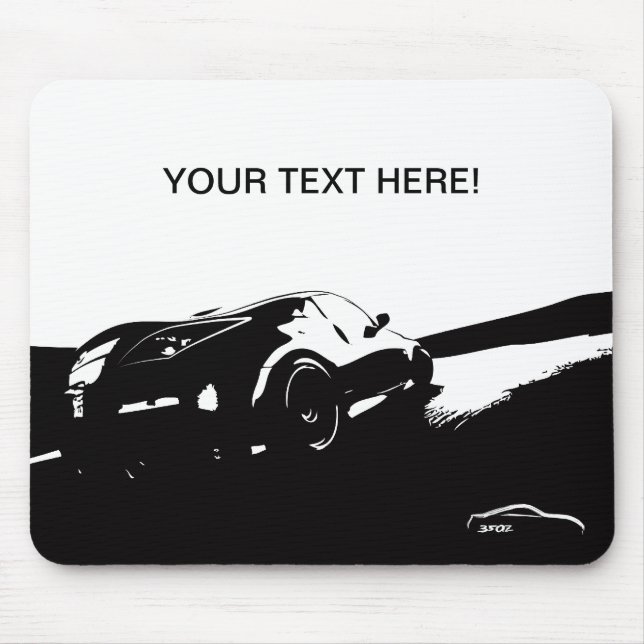 Personalisierte Nissans 350Z Mousepad (Vorne)