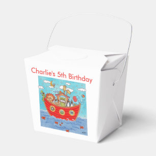 Personalisierte Noah-Arche Geschenkschachtel