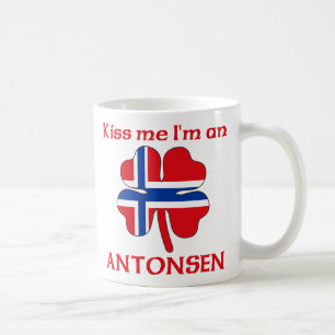 Personalisierte norwegische küssen mich, den ich tasse