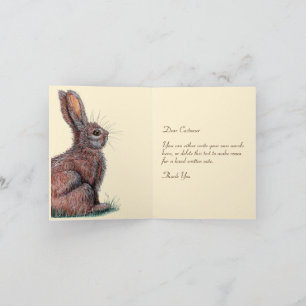 Personalisierte Note Card