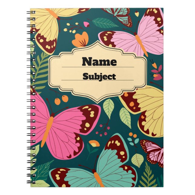 Personalisierte Notebooks Notizblock (Vorderseite)