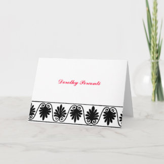 Personalisierte Notecard