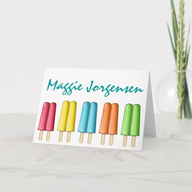 Personalisierte Notecards / Einladungen - SRF (Vorderseite)