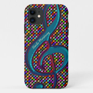 personalisierte Notenherzen Case-Mate iPhone Hülle
