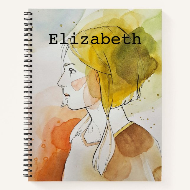 Personalisierte Notizbuch (Vorderseite)