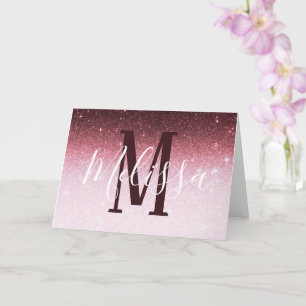 Personalisierte Notizkarte Karte