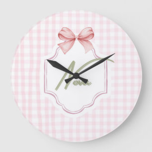 Personalisierte Nova Baby Mädchen Kinderzimmer Sch Große Wanduhr