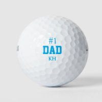Personalisierte Nr. 1 Vater Golfbälle
