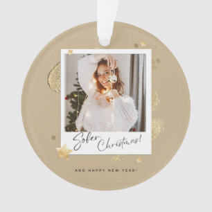 Personalisierte Nüchternheit Ornament