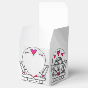 Personalisierte nur verheiratete Flitterwochen Geschenkschachtel