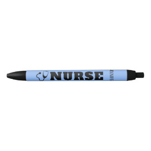 Personalisierte Nurse Stethoscope Pastel Blauer Te Kugelschreiber