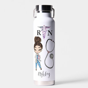 Personalisierte Nurymonogramm - Flasche Wasser
