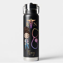 Personalisierte Nurymonogramm - Flasche Wasser