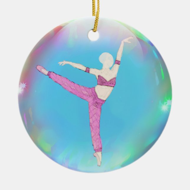 Personalisierte Nussknacker-Araber-Verzierung Keramikornament (Vorne)