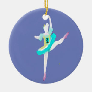 Personalisierte Nussknacker-Verzierung - Marzipan Keramikornament