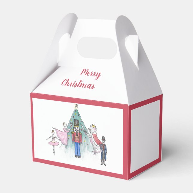 Personalisierte Nutcracker Gefallen Leckerei Geschenkschachtel (Vorderseite)