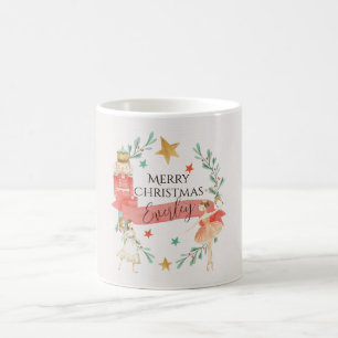 Personalisierte Nutcracker Weihnachtsfeier Tasse