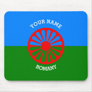Personalisierte Offizielle Romany Sinti und Roma-R Mousepad