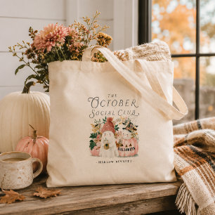 Personalisierte Oktober Social Club Geist-Tasche Tragetasche