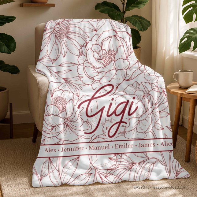 Personalisierte Oma-Decke Fleecedecke (Von Creator hochgeladen)