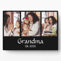 Personalisierte Oma Established 3-Foto-Collage