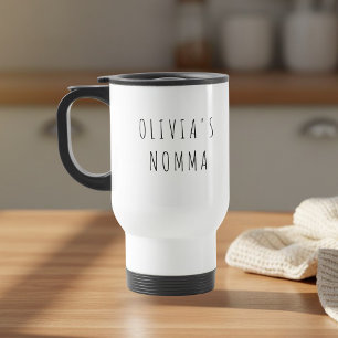 Personalisierte Oma-Foto-Tasse Benutzerdefiniert Reisebecher