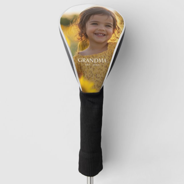 Personalisierte Oma Golf Headcover (Vorderseite)