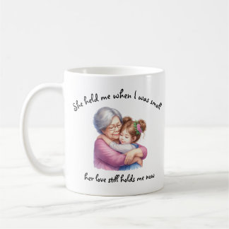 Personalisierte Oma Hug Klassische Tasse, 325 ml Kaffeetasse