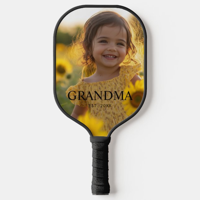 Personalisierte Oma Pickleball Schläger (Vorderseite)