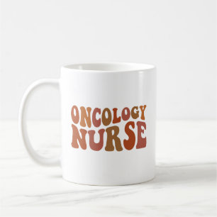 Personalisierte Onkologie-Krankenschwester Retro-T Kaffeetasse