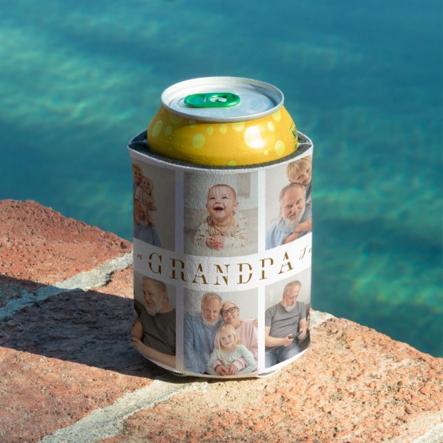 Personalisierte Opa Can Cooler Dosenkühler (In Situ Pool)