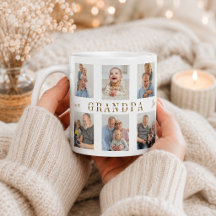 Personalisierte Opa-Tasse | Benutzerdefinierte Fot
