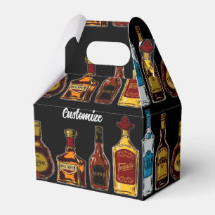 Personalisierte Open Bar Geschenkschachtel