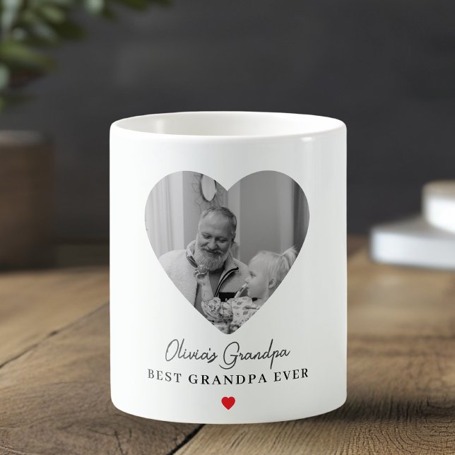 Personalisierte Oper-Foto-Tasse | Beste Opa je Kaffeetasse (Von Creator hochgeladen)