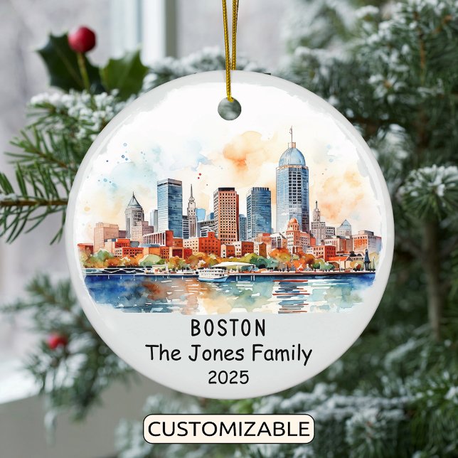 Personalisierte Ornament in Boston, Staat Massachu (Von Creator hochgeladen)