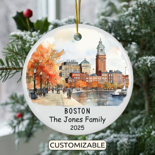 Personalisierte Ornament in Boston, Staat Massachu
