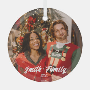 Personalisierte Ornamente, erstellen Sie Ihr eigen Ornament Aus Glas