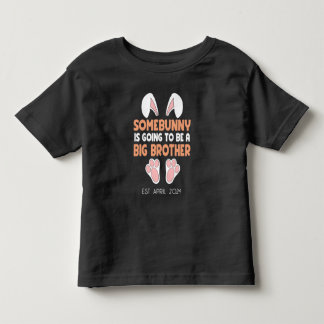 Personalisierte Oster-Schwangerschaftsankündigung Kleinkind T-shirt