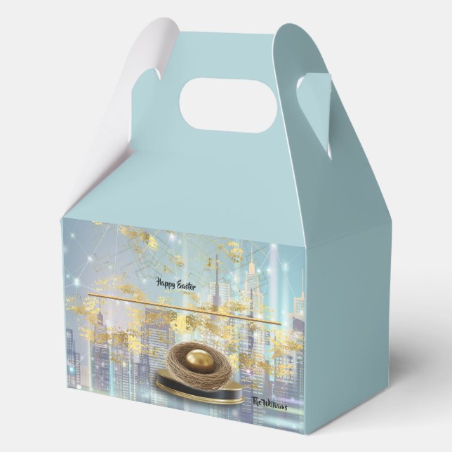 Personalisierte Oster-Verwöhnbox Geschenkschachtel (Vorderseite)