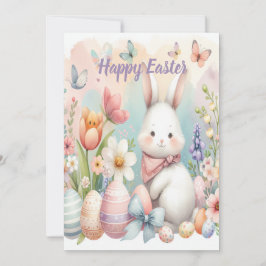 Personalisierte Ostergraukarte Feiertagskarte