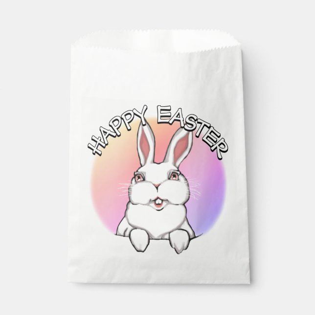 Personalisierte Osterhasen-Geschenktüten Geschenktütchen (Vorderseite)