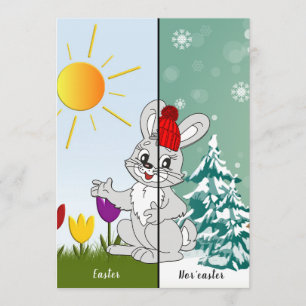 Personalisierte Osterkarte Einladung