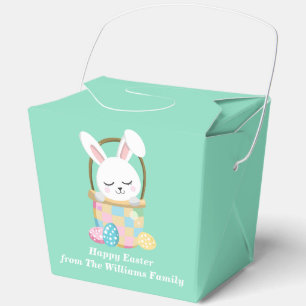 Personalisierte Ostern Party Pastellgrüne Glückwun Geschenkschachtel