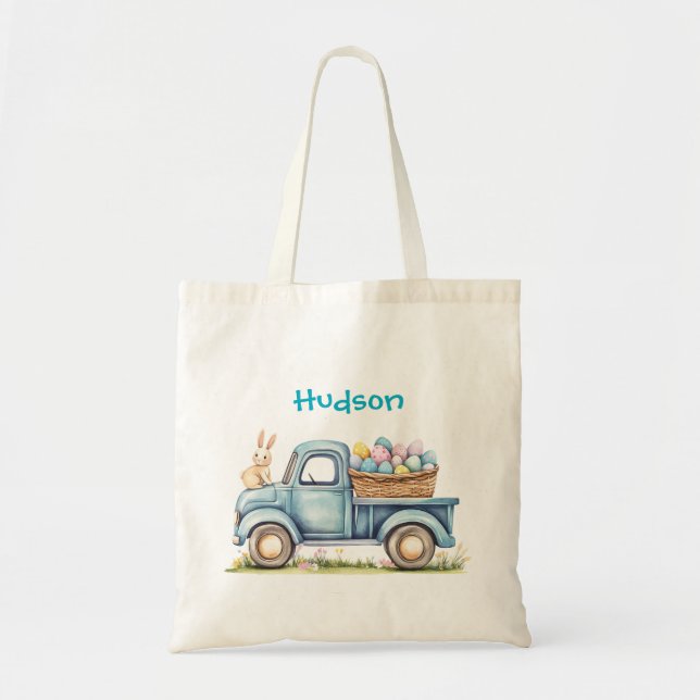Personalisierte Ostertasche für Kinder Tragetasche (Vorne)