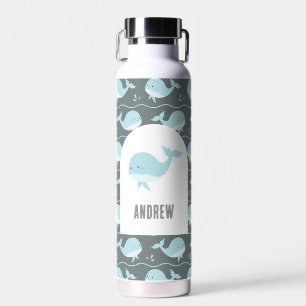 Personalisierte Ozean-Tiere Süßer Wal Kinder Paste Trinkflasche