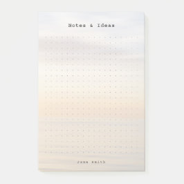 Personalisierte Ozeansonnenuntergangs-Ästhetik-Pun Post-it Klebezettel