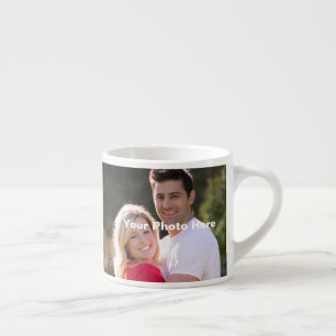 Personalisierte Paare Foto Espresso Tasse